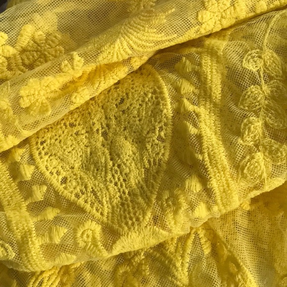 Embroidered Lace boho minidress - Picture 2 of 2